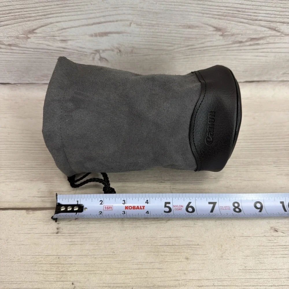 Genuine Canon LP1219 Lens Soft Pouch Drawstring Case Lens Protection Excellent